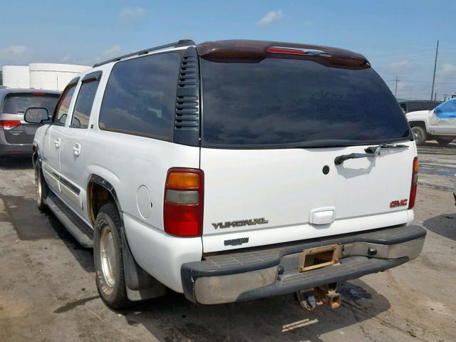 1GKEC16Z23J290205 - 2003 GMC YUKON XL C WHITE photo 3