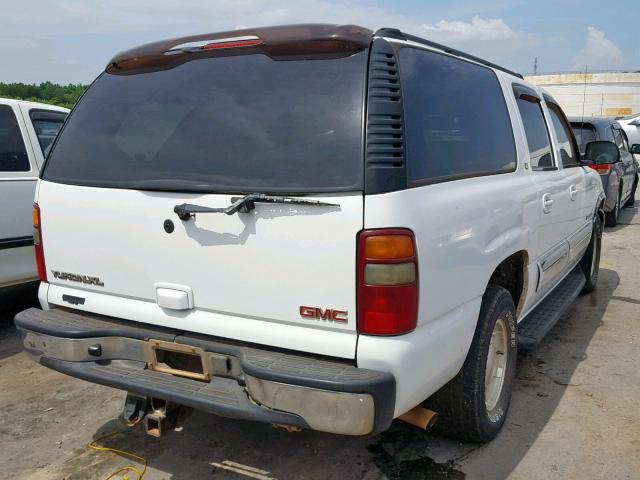 1GKEC16Z23J290205 - 2003 GMC YUKON XL C WHITE photo 4