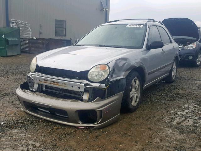 JF1GG68512H817386 - 2002 SUBARU IMPREZA OU SILVER photo 2