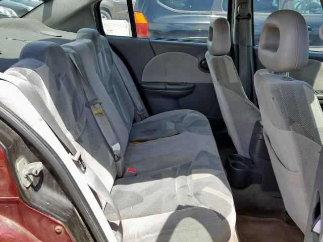 1G8AL52F93Z113482 - 2003 SATURN ION LEVEL MAROON photo 6