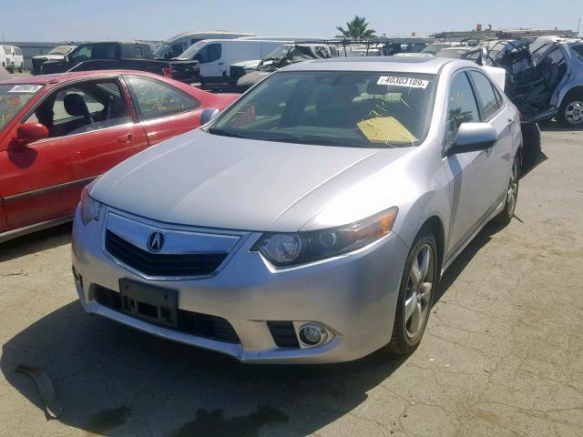 JH4CU2F62EC004807 - 2014 ACURA TSX TECH SILVER photo 2