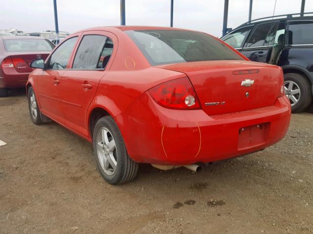 1G1AF5F51A7144662 - 2010 CHEVROLET COBALT 2LT RED photo 3