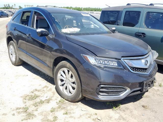 5J8TB3H54GL016494 - 2016 ACURA RDX TECHNO CHARCOAL photo 1