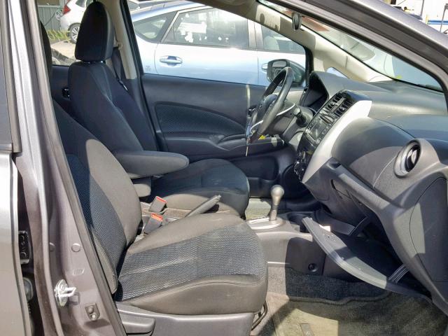 3N1CE2CP0GL369914 - 2016 NISSAN VERSA NOTE GRAY photo 5