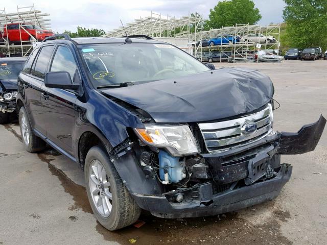 2FMDK4JC0ABB12918 - 2010 FORD EDGE SEL BLACK photo 1