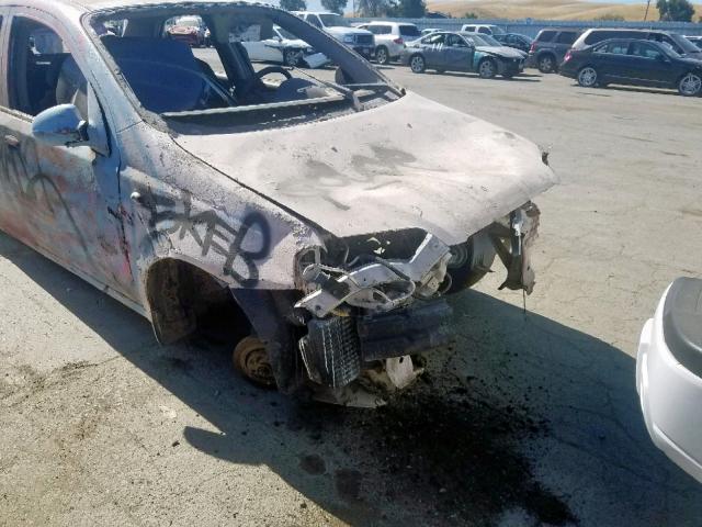 KL1TD56676B651866 - 2006 CHEVROLET AVEO BASE თეთრი ფოტო 9