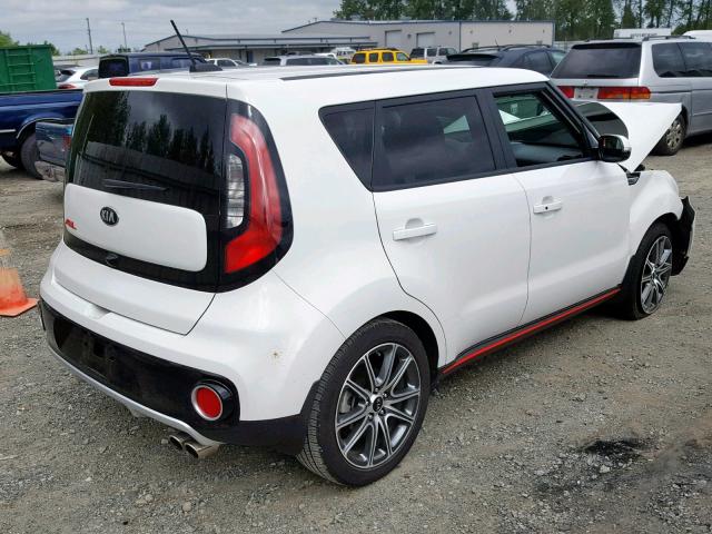 KNDJX3AA3J7551217 - 2018 KIA SOUL ! WHITE photo 4