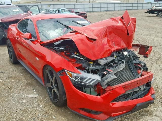 1FA6P8CF0G5284060 - 2016 FORD MUSTANG GT RED photo 1