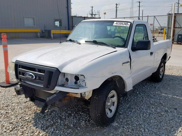 1FTKR1AD4BPB11425 - 2011 FORD RANGER WHITE photo 2