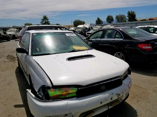 4S3BD6755X6254277 - 1999 SUBARU LEGACY GT WHITE photo 1