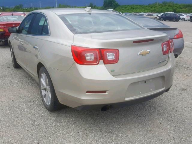 1G11E5SA3GF142870 - 2016 CHEVROLET MALIBU LIM 金色 照片 3
