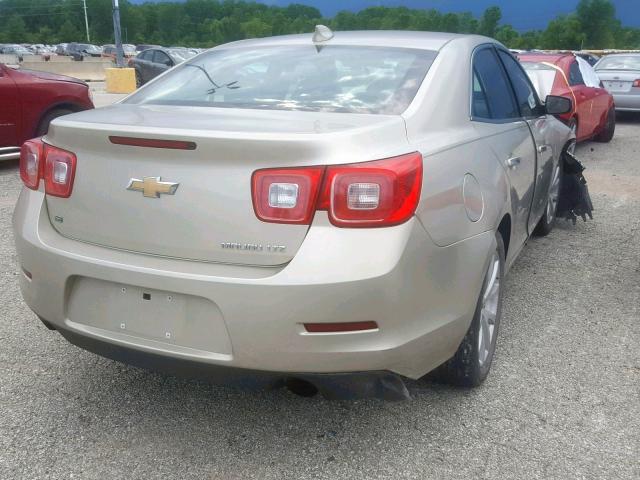 1G11E5SA3GF142870 - 2016 CHEVROLET MALIBU LIM 金色 照片 4