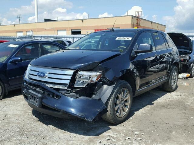 2FMDK49C09BA90757 - 2009 FORD EDGE LIMIT BLACK photo 2