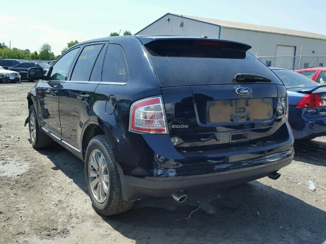 2FMDK49C09BA90757 - 2009 FORD EDGE LIMIT BLACK photo 3