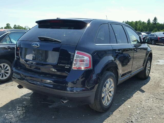 2FMDK49C09BA90757 - 2009 FORD EDGE LIMIT BLACK photo 4