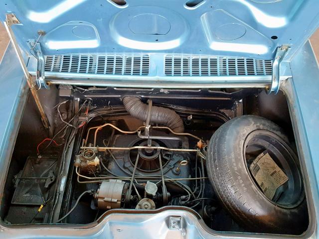 105396W122965 - 1966 CHEVROLET CORVAIR BLUE photo 7