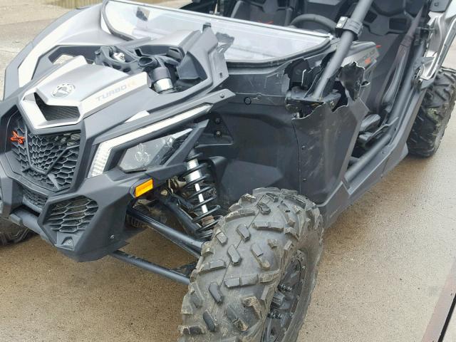 3JBVDAW43JK000288 - 2018 CAN-AM MAVERICK X GRAY photo 9