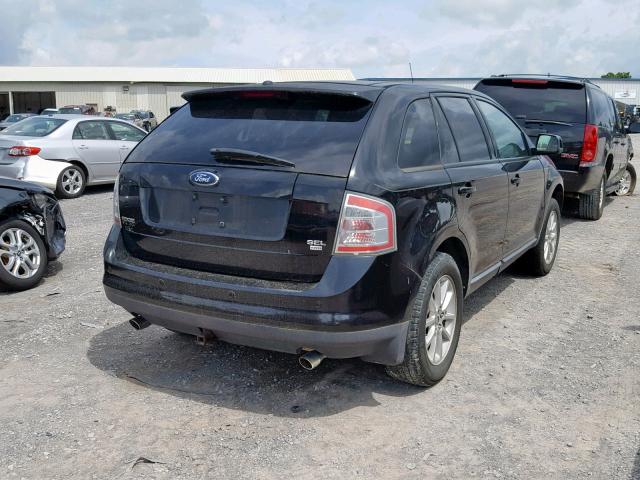 2FMDK49CX7BB51464 - 2007 FORD EDGE SEL P BLACK photo 4