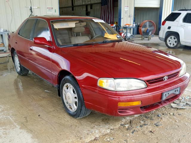 4T1GK13E4SU086037 - 1995 TOYOTA CAMRY XLE RED photo 1