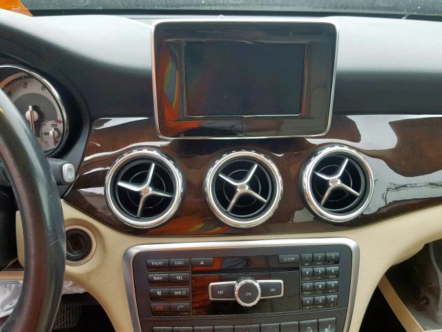 WDCTG4GB4FJ039114 - 2015 MERCEDES-BENZ GLA 250 4M WHITE photo 9