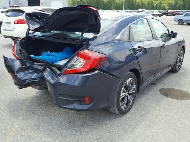 19XFC1F70HE012387 - 2017 HONDA CIVIC EXL 蓝色 照片 4