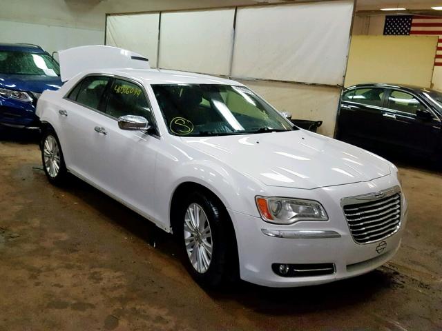 2C3CCAHG8CH153483 - 2012 CHRYSLER 300 LIMITE WHITE photo 1