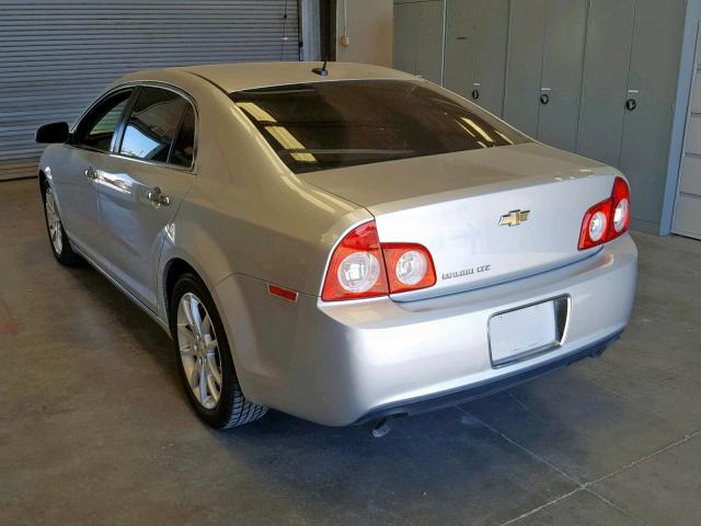 1G1ZE5E74BF389617 - 2011 CHEVROLET MALIBU LTZ 银色 照片 3