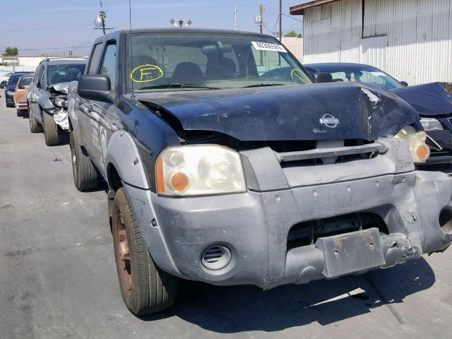 1N6ED27T01C312998 - 2001 NISSAN FRONTIER C BLACK photo 1