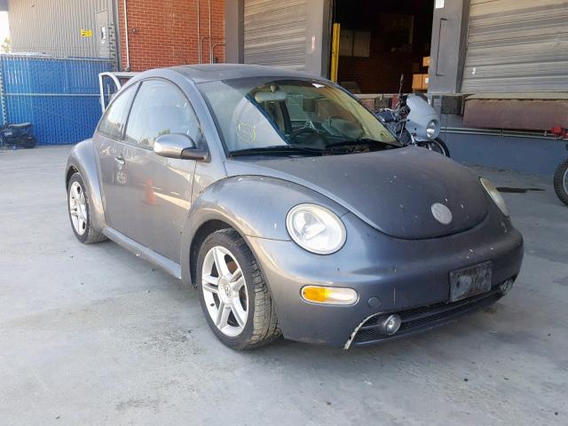 3VWCD21C24M401054 - 2004 VOLKSWAGEN NEW BEETLE ვერცხლისფერი ფოტო 1