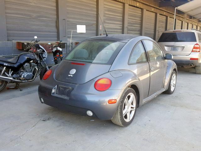 3VWCD21C24M401054 - 2004 VOLKSWAGEN NEW BEETLE ვერცხლისფერი ფოტო 4