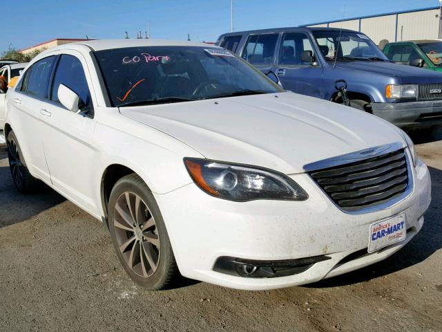 1C3CCBBB6DN674052 - 2013 CHRYSLER 200 TOURIN WHITE photo 1