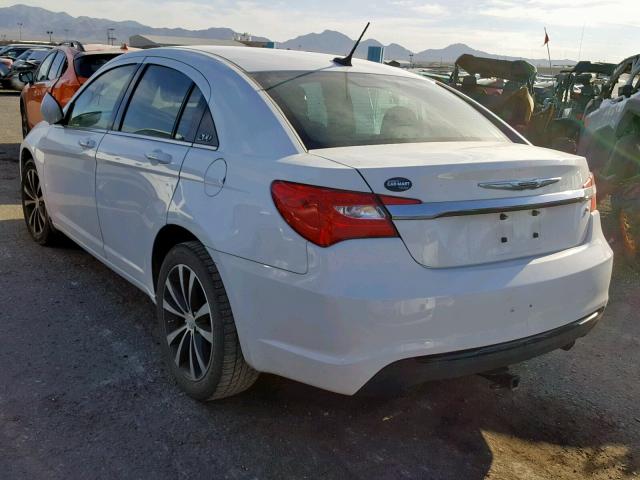 1C3CCBBB6DN674052 - 2013 CHRYSLER 200 TOURIN WHITE photo 3