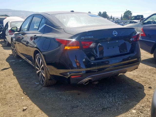 1N4BL4CV5KC159148 - 2019 NISSAN ALTIMA SR BLACK photo 3