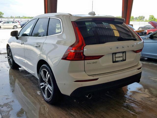 LYV102DK6KB218865 - 2019 VOLVO XC60 T5 WHITE photo 3