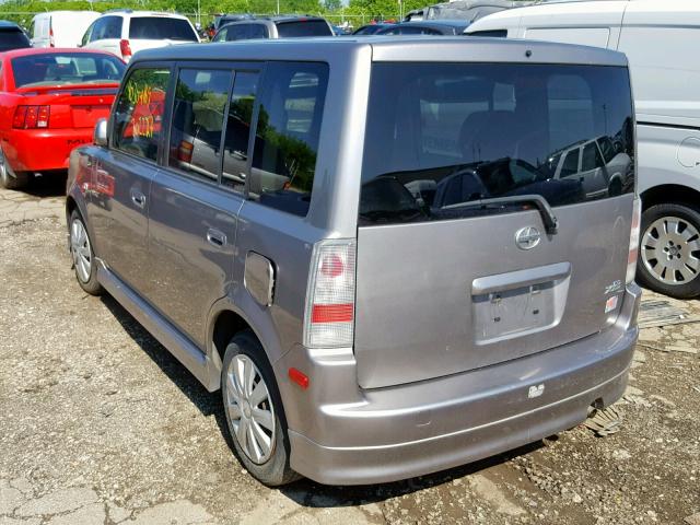 JTLKT324550213832 - 2005 TOYOTA SCION XB 灰色 照片 3