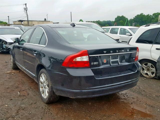 YV1AS982491087816 - 2009 VOLVO S80 3.2 BLACK photo 3