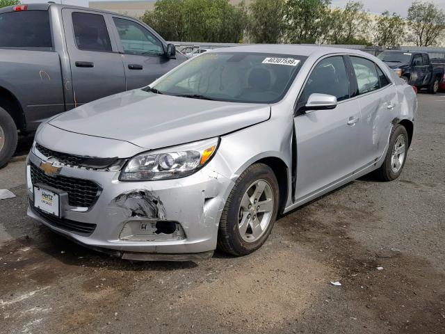 1G11C5SA8GU155325 - 2016 CHEVROLET MALIBU LIM SILVER photo 2