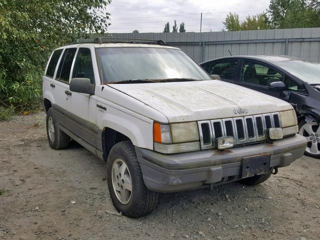 1J4GZ58Y7SC767092 - 1995 JEEP GRAND CHER WHITE photo 1