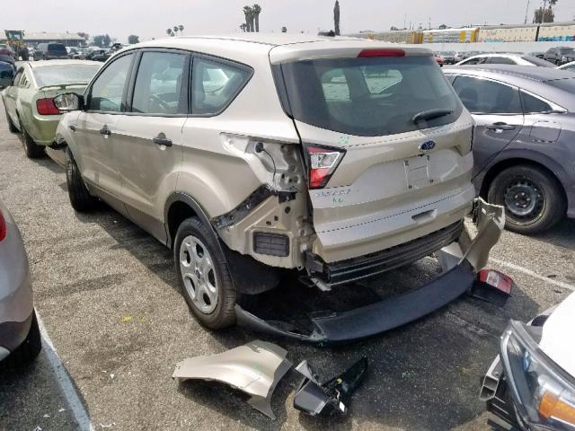 1FMCU0F77JUC09084 - 2018 FORD ESCAPE S GOLD photo 3