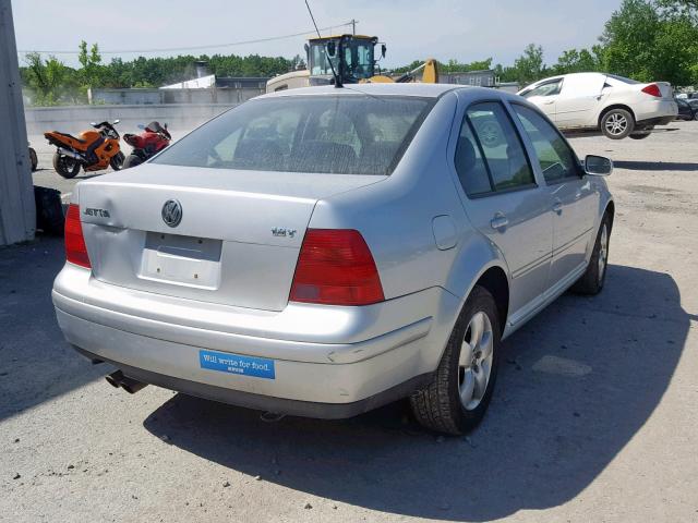 3VWSE69M93M079749 - 2003 VOLKSWAGEN JETTA GLS SILVER photo 4