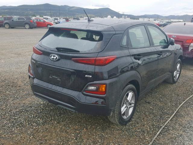 KM8K1CAA9KU292219 - 2019 HYUNDAI KONA SE BLACK photo 4