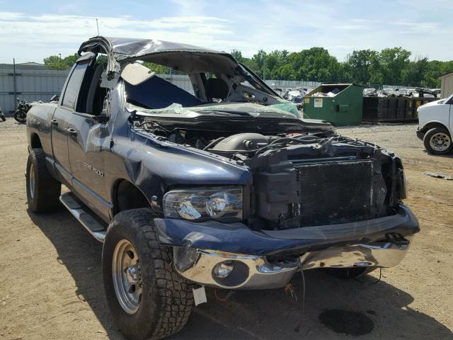 3D7KU28C14G263757 - 2004 DODGE RAM 2500 S BLUE photo 1