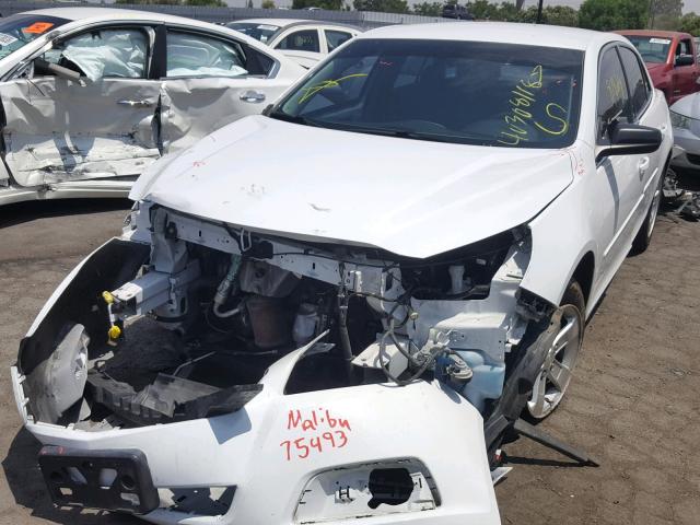 1G11B5SA1DF358043 - 2013 CHEVROLET MALIBU LS WHITE photo 2