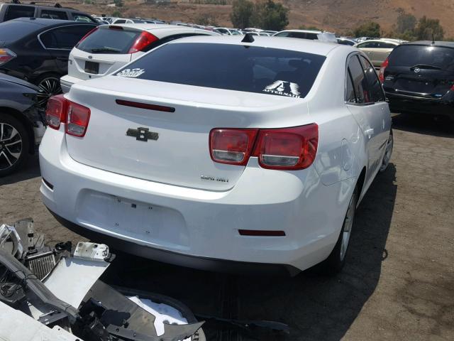 1G11B5SA1DF358043 - 2013 CHEVROLET MALIBU LS WHITE photo 4