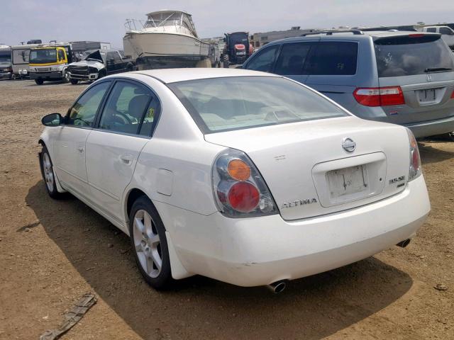 1N4BL11D83C104302 - 2003 NISSAN ALTIMA SE WHITE photo 3