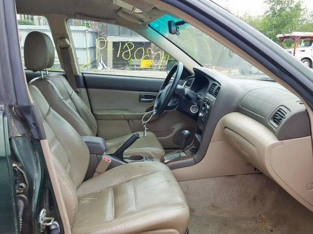 4S3BH675437639015 - 2003 SUBARU LEGACY OUT GREEN photo 5