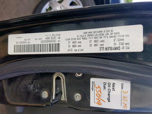 1B3HB28B08D629259 - 2008 DODGE CALIBER BLACK photo 10