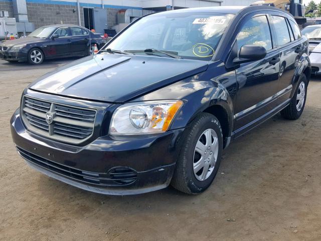 1B3HB28B08D629259 - 2008 DODGE CALIBER BLACK photo 2