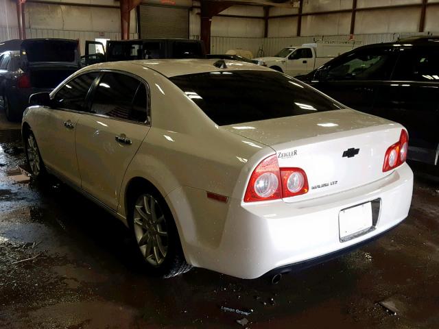 1G1ZE5E07CF121780 - 2012 CHEVROLET MALIBU LTZ 白色 照片 3