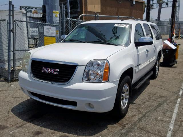 1GKFC16J07J321407 - 2007 GMC YUKON XL C WHITE photo 2